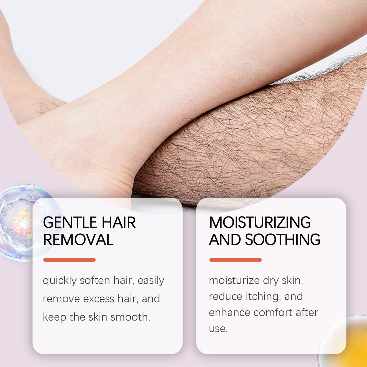 OceAura Smooth N Silky Body Hair Removal Cream